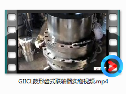 GIICL鼓形齿式联轴器实物视频