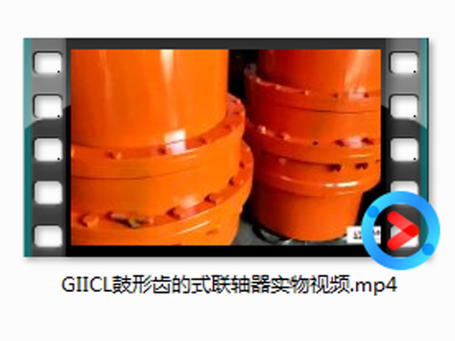 GIICL鼓形齿的式联轴器实物视频